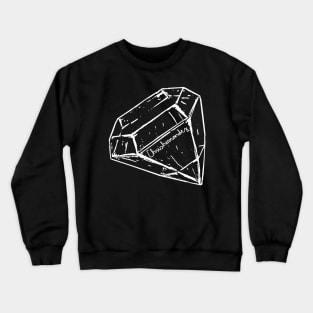 Chris Hernandez Artist - Diamond (in white) Crewneck Sweatshirt